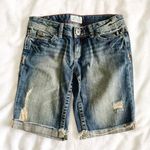 Aeropostale Dark Wash Capri Shorts Photo 0