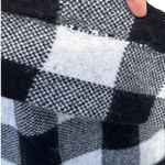 Ralph Lauren Lauren  Sweater Womens Medium Black White Buffalo Plaid Soft Photo 3