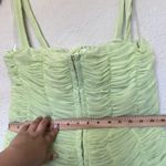 House Of CB House of CB Cate Lime Ruched Mesh Mini Dress NWOT Size XL Photo 7