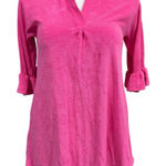 Ralph Lauren Pink Terry Cloth Tunic Cover-Up Top Size XL Photo 0