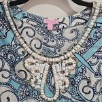 Lilly Pulitzer  Sarah Tunic Dress Spa Blue Shape Up Or Ship Out Small Photo 4