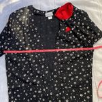 Breakin’ Loose 80s Black and Red Patterned Blazer Size M Photo 8