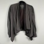 BLANK NYC  Draped‎ Motto Style Jacket Gray XS Photo 4