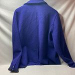 Eileen Fisher  blue button front merino wool jacket size 2X Photo 1