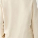 J.Crew Nwt  Giselle sweater blazer in bleached sand Women’s Size M‎ Photo 1