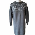 EXPRESS NWOT  Wool Blend Fair Isle Sweater Dress Photo 3