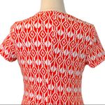 Old Navy Women's Tee Dress Orange White iKat Print T-shirt Size XL Photo 7