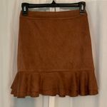 Dress Forum Brown Boutique Mini Skirt Photo 4