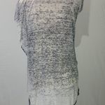 Betsey Johnson Give Love Get Love Gray Burnout Tee Tank top Size XL Photo 7