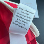 ANDIE  Swim The Bells Bikini Top Large Poppy Red With White Trim Photo 4