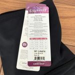 Curveez High Waist Leggings Womens XL Black Stretch Firm Control Stunning Shape Photo 5