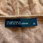 Zanzea Rust Brown Tunic Top Pockets Lagenlook Minimalist Boho Classic Photo 6