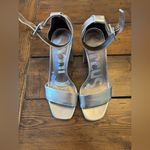 Circus by Sam Edelman Silver Women's Chunky Heels Size 8.5 Photo 1