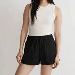 Madewell Black High Rise Pull-On Shorts Womens Size Medium Photo 0