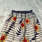 Marc by Marc Jacobs  Cover Up Skirt Beige Navy Floral Striped S Photo 1