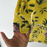 Loft Ann Taylor  Floral Print Boatneck Long Sleeve Shift Dress Size 4‎ Photo 5