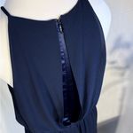 BHLDN Anthropology Cayenne Halter Maxi Dress in Navy – Elegant Gown Sz M🧡 Photo 5