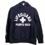 Lifeguard Puerto Rico Navy Pullover Hoodie Size S Photo 1
