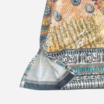 V Cristina Womens Short Sleeve Y2K Embellished Rhinestones Graphic Shirt S Orange Size undefined Photo 6