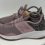 New Balance Womens Fresh Foam Roav Pink Leopard Running Shoes Sneakers Size 9.5B Photo 0