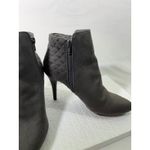dexflex comfort  Quilted Faux Suede Stiletto Heel Ankle Boots Women's Gray 8.5 Photo 4