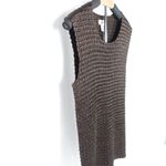 Women's | Nicola | Brown Lightweight Popcorn Tank Vest Size XL Photo 2