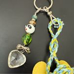 Adorable Yellow Animal Plush Cushion with Panda Beads FOB Bag Charm Photo 2