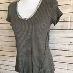 Juicy Couture Olive Green Boho Top Photo 6