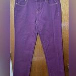 PacSun  Low Rise Button Fly Straight Leg jeans - Purple size 27 NWT Photo 0