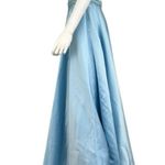 Sherri Hill  Light Blue Maxi Dress Size 6 Photo 3