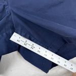 J.Crew  Navy‎ Blue Chino Shorts Pockets Casual Everyday Wear Womens Size 14 Photo 3