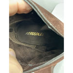 Aerosoles Womans Slip On Wedge Booties 9 Burgandy Back Zip Photo 7