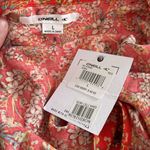 O'Neill  Orange Floral Mini Dress Size L NWT Photo 3