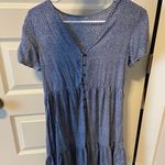 blue flowy dress Photo 1