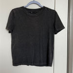 ZARA Charcoal Gray T-Shirt Photo 0