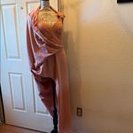 Azazie  Women’s Dress Dusty Rose Chiffon size C S/M Photo 10