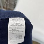 J Crew Linen Blend Scalloped Hem Chino Shorts Summer Beach Navy Blue size 6 Photo 6