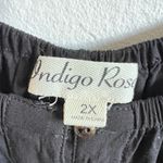 Black Puff Sleeve Ruffle Dress Coquette Romantic Cottagecore Renaissance Sz 2X Photo 2