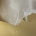 Glassons  Diamanté Silk Halter Top Size 8 White Backless Bow‎ Y2K Festival Boho Photo 5