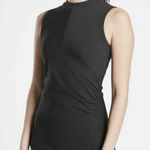 Athleta Bayview Tank Black Powervita Wrap Detail Sleeveless Athleisure Size XS Photo 0