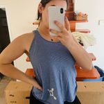 Theory Orange Striped Workout Tank Photo 1