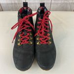 Keds Scout Ankle Sneaker Boot Black Waterproof Leather Red Laces Women’s Size 6 Photo 3
