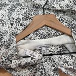 Madewell NWT  Puff-Sleeve V-Neck Midi Dress in Floral Size 0 Photo 8