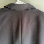 Catherine Malandrino Black Blazer Jacket Size 12 Career Work Minimalist Photo 9