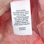 BP NWT  Print Long Sleeve Dress in Pink and Orange Plaid - Size: Large Photo 3