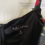 For Love and Lemons x Victoria Secret Love Song Bodycon Slip Dress Size XS Roses Black Photo 4