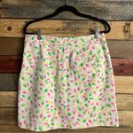 EP Pro White Floral Skort Size 8 Photo 1