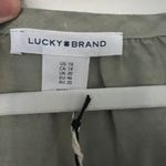 Lucky Brand Plus Size Linen Sleeveless V-neck Tiered Crochet Trim Mini Dress 1X Photo 4