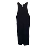 Free People Black Emmy Ribbed Knit Tank Dress Small Photo 2
