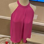 Dina Be  Vibrant pink Halter top size Medium perfect top for a night out! Photo 1